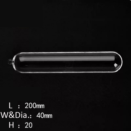 Premium Quartz Boat for Research and Development Labs 200x40x20mm LxHxW
